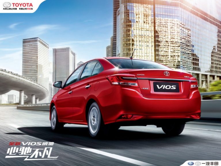 Phần sau xe Vios 2018